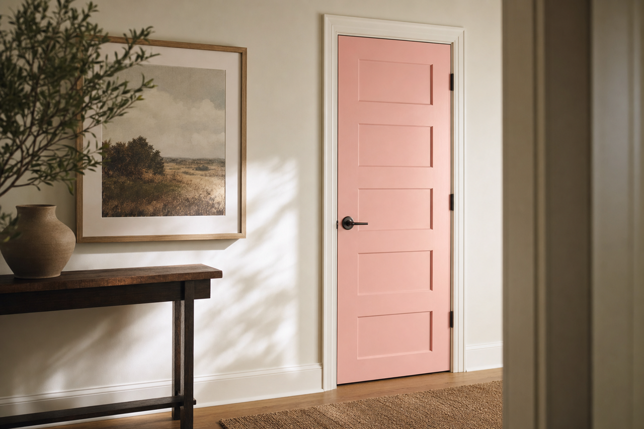 May by Benjamin Moore on interior-doors