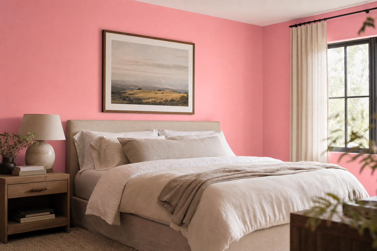 Bubble Bath by Benjamin Moore on interiors