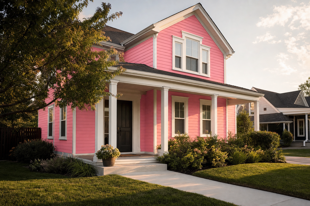 Gypsy by Benjamin Moore on exterior
