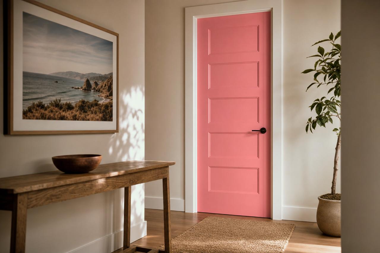 Gypsy by Benjamin Moore on interior-doors