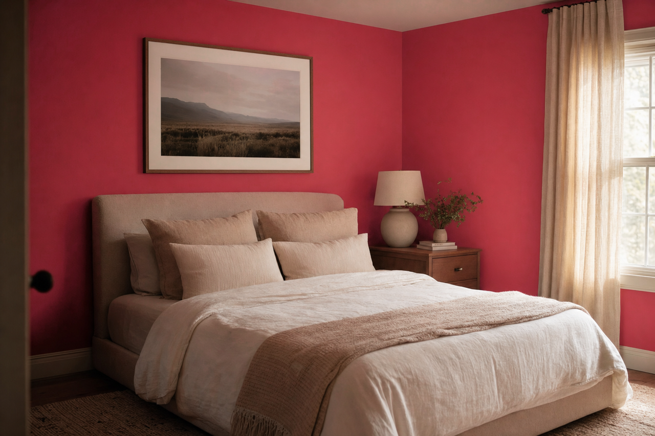 Drop Dead Gorgeous by Benjamin Moore on interiors