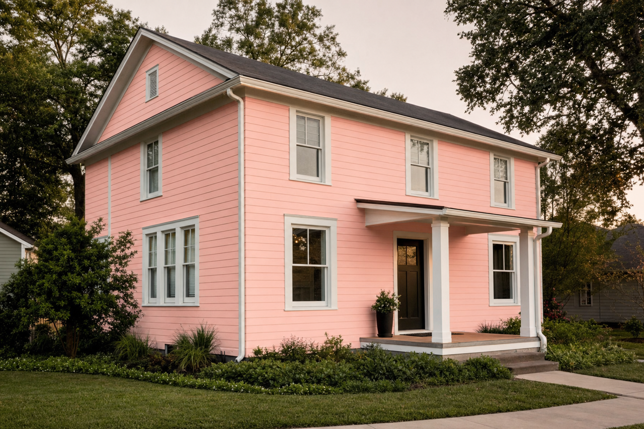 Cat's Meow by Benjamin Moore on exterior