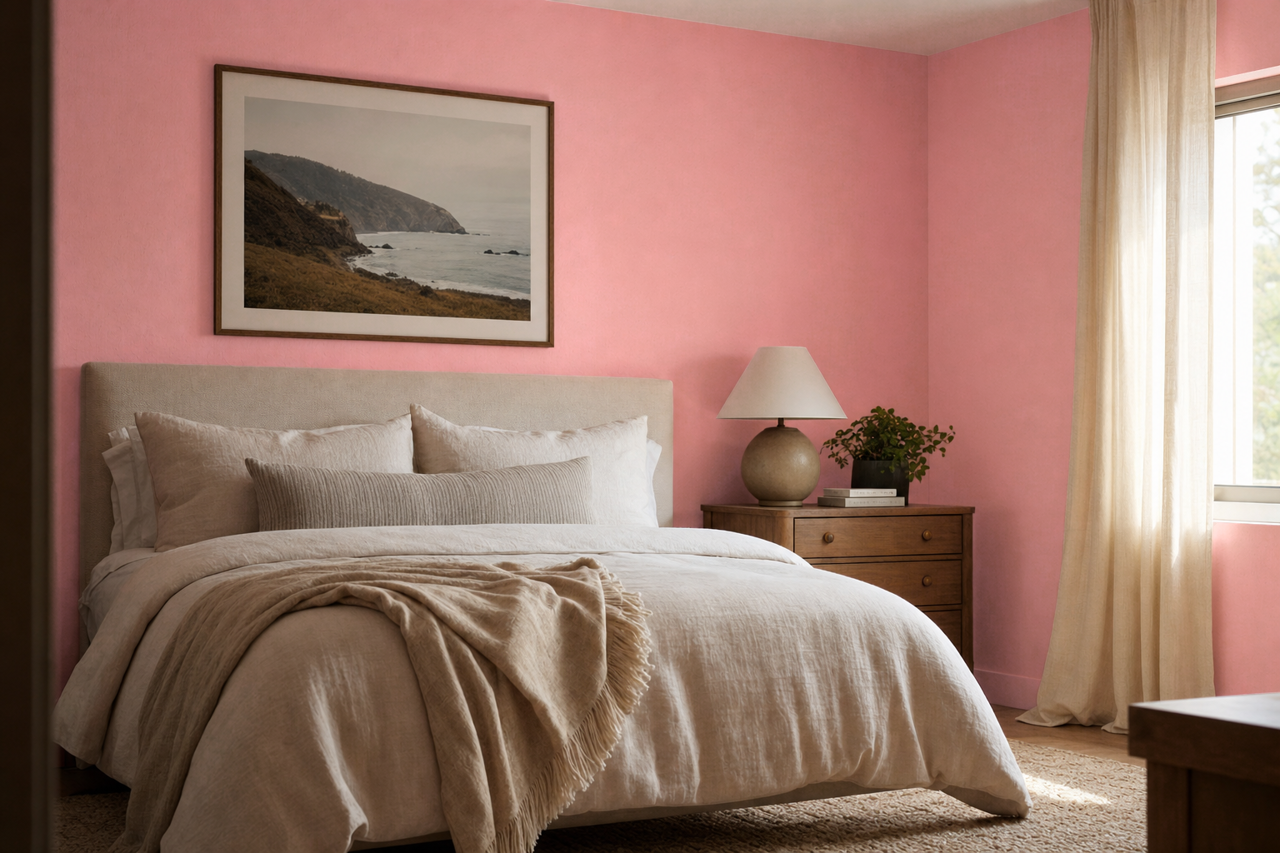 Romance by Benjamin Moore on interiors