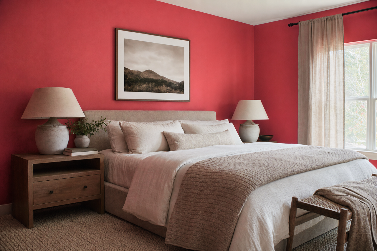 Santa's Suit by Benjamin Moore on interiors
