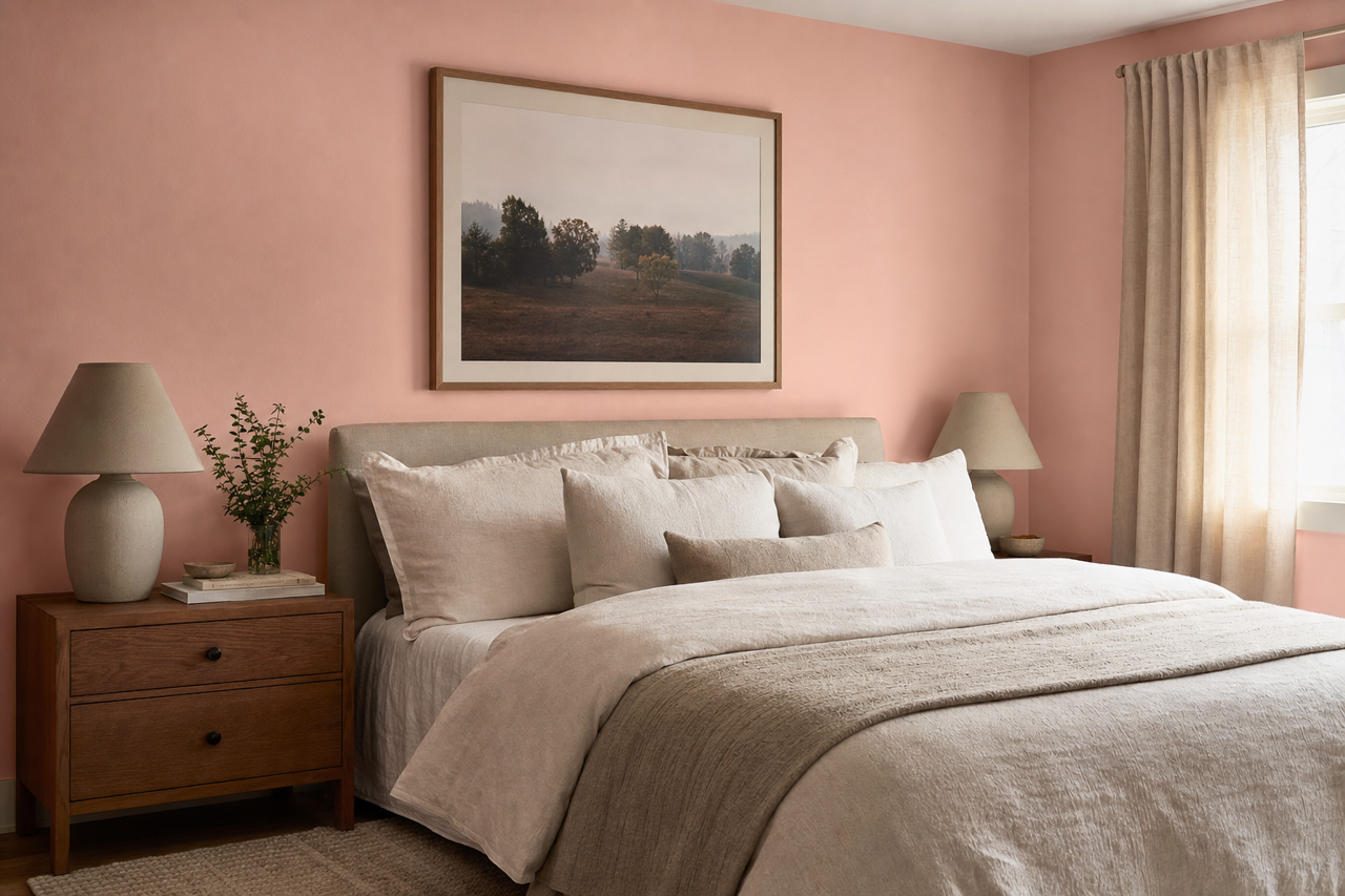 Powder by Benjamin Moore on interiors