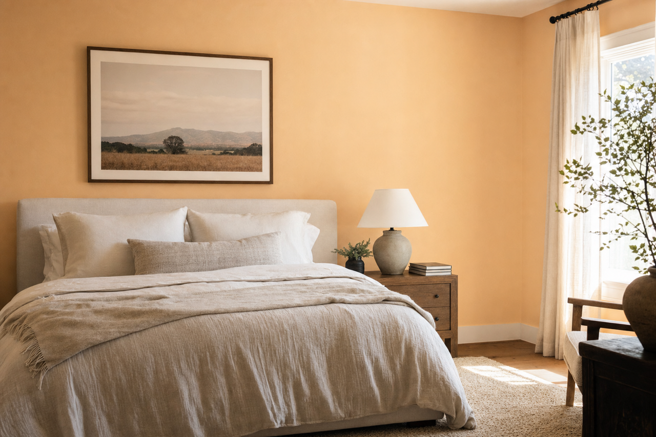 Georgia On My Mind by Benjamin Moore on interiors