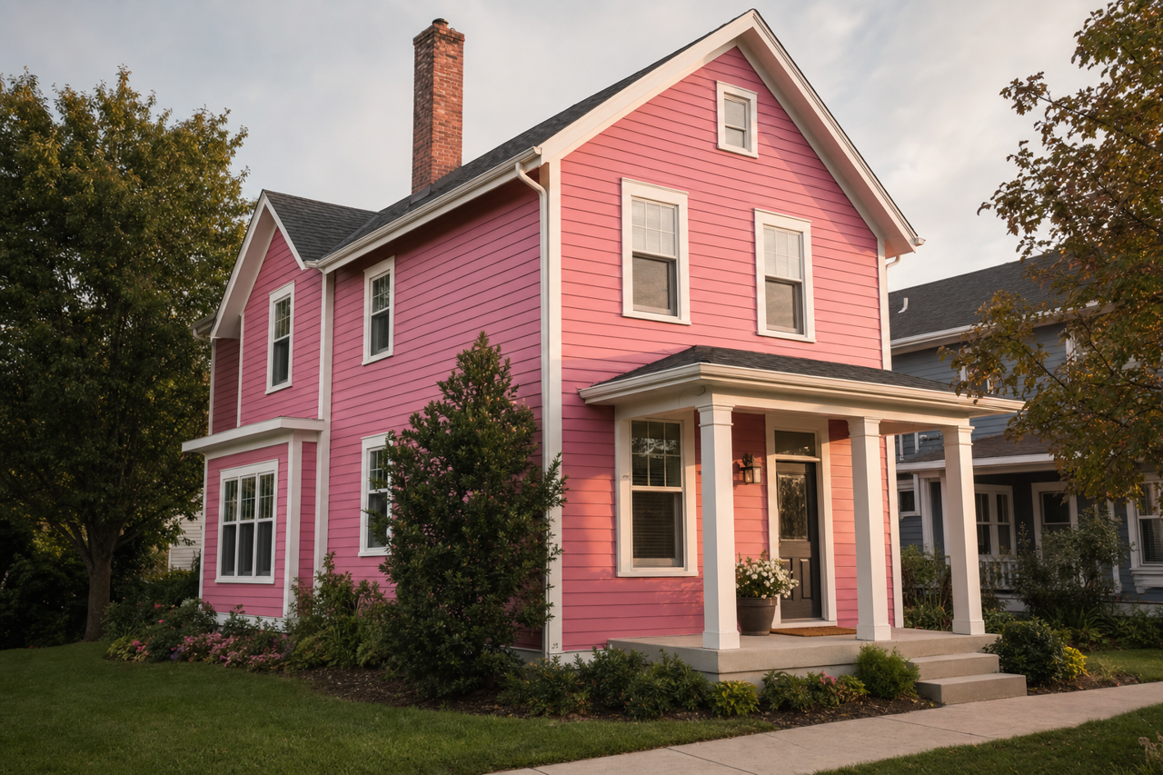 Secret by Benjamin Moore on exterior