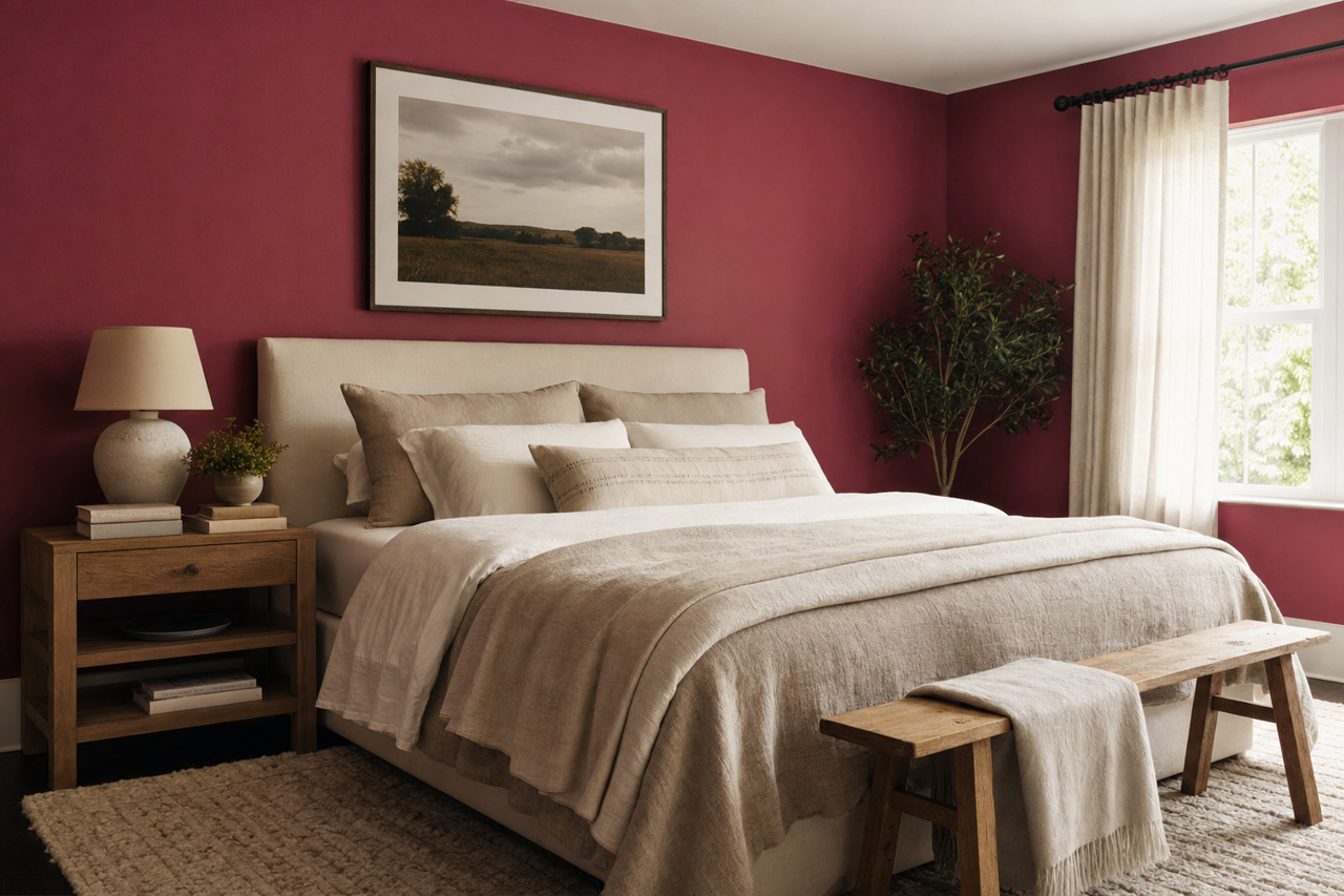 Night by Benjamin Moore on interiors
