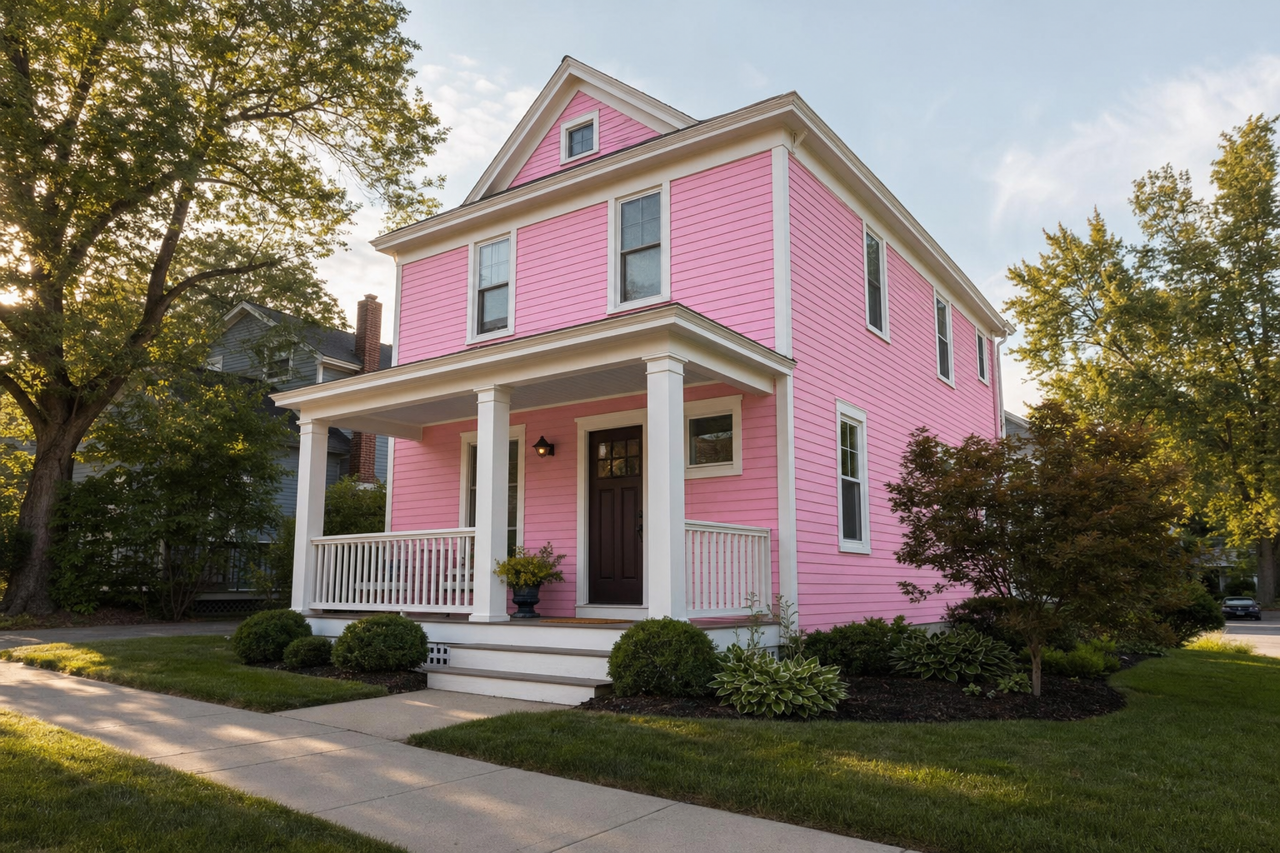 Island Sunset by Benjamin Moore on exterior