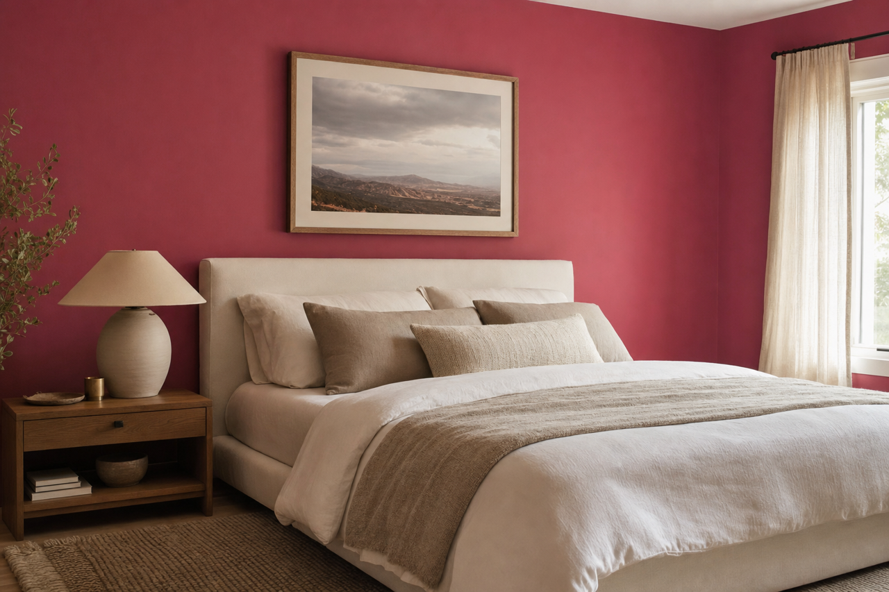 Chinaberry by Benjamin Moore on interiors