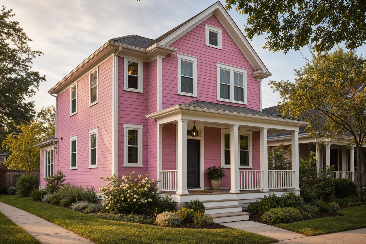 Tropical by Benjamin Moore on exterior