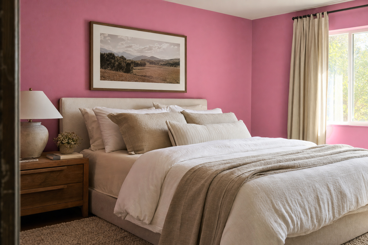 Tropical by Benjamin Moore on interiors
