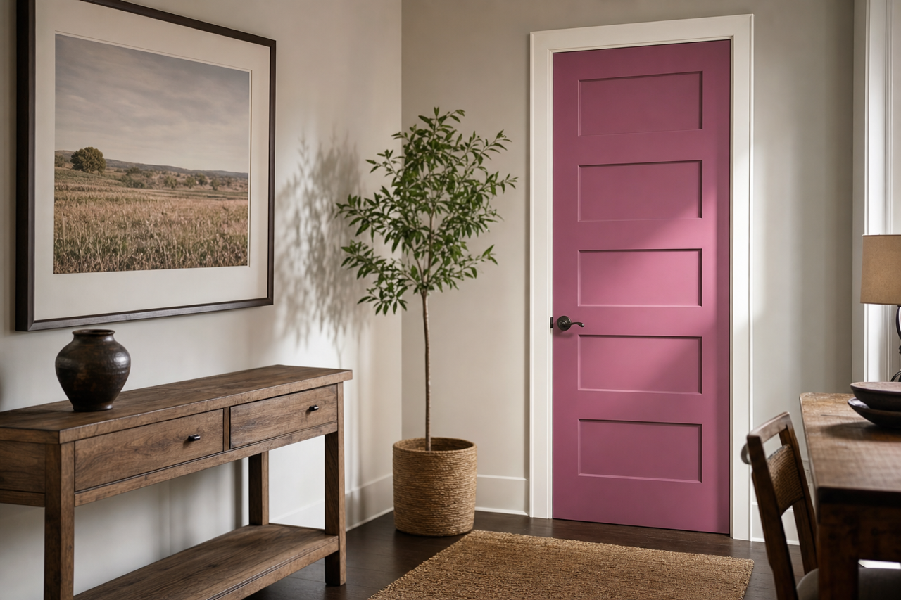 Fashion by Benjamin Moore on interior-doors