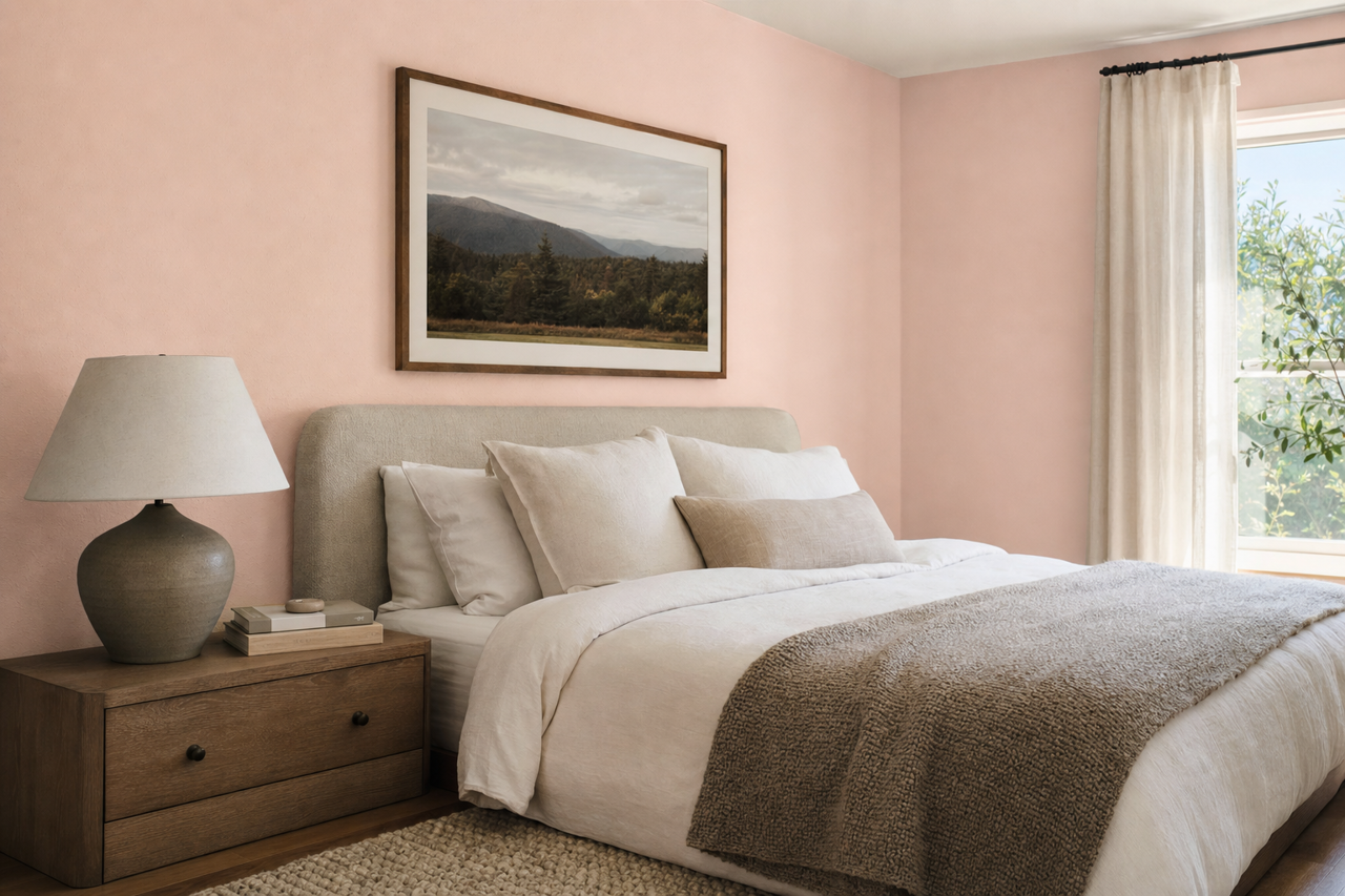 Peppermint by Benjamin Moore on interiors
