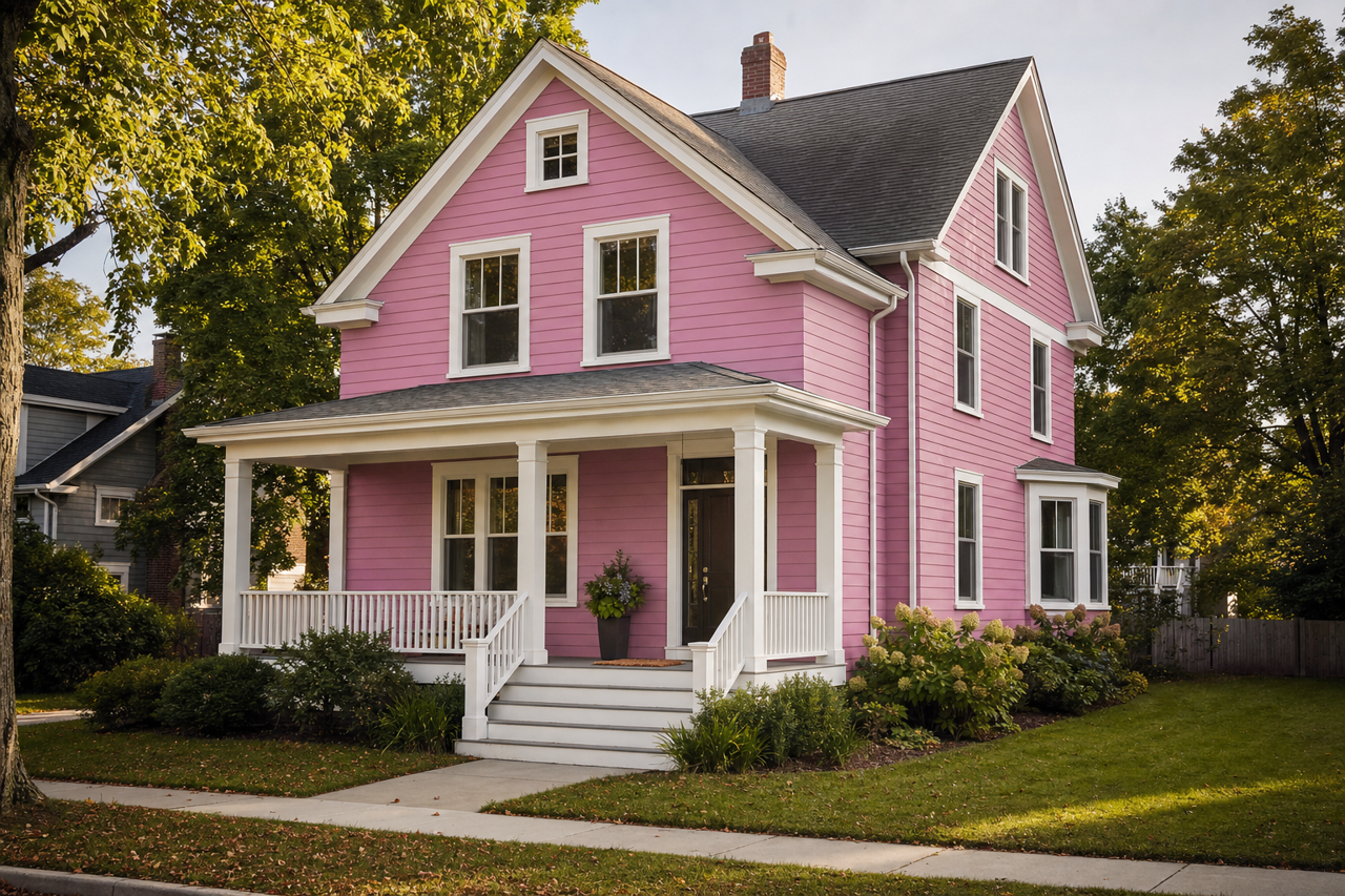 Melrose by Benjamin Moore on exterior