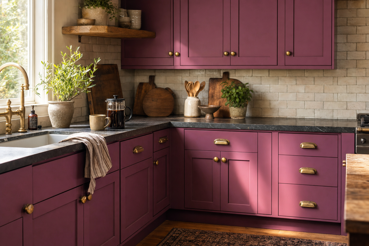 Vintage by Benjamin Moore on cabinets