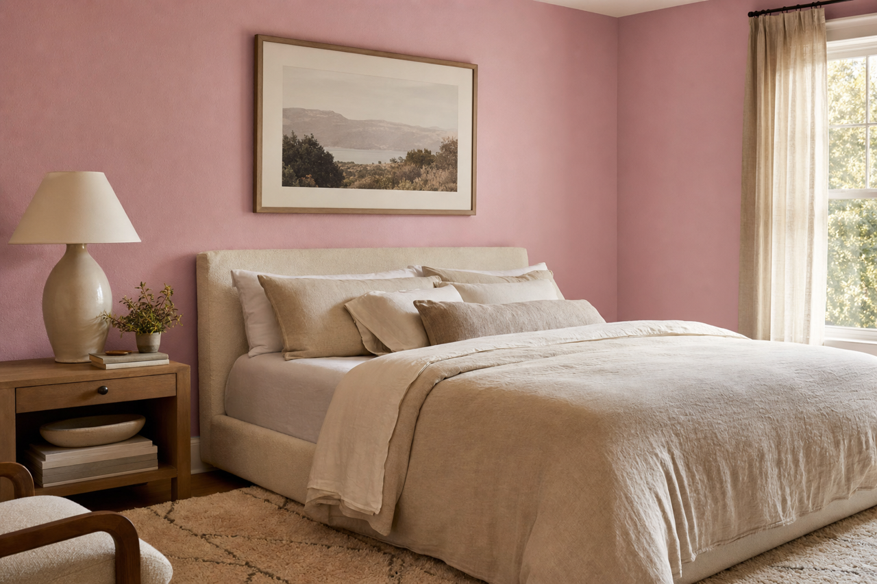 Luscious by Benjamin Moore on interiors