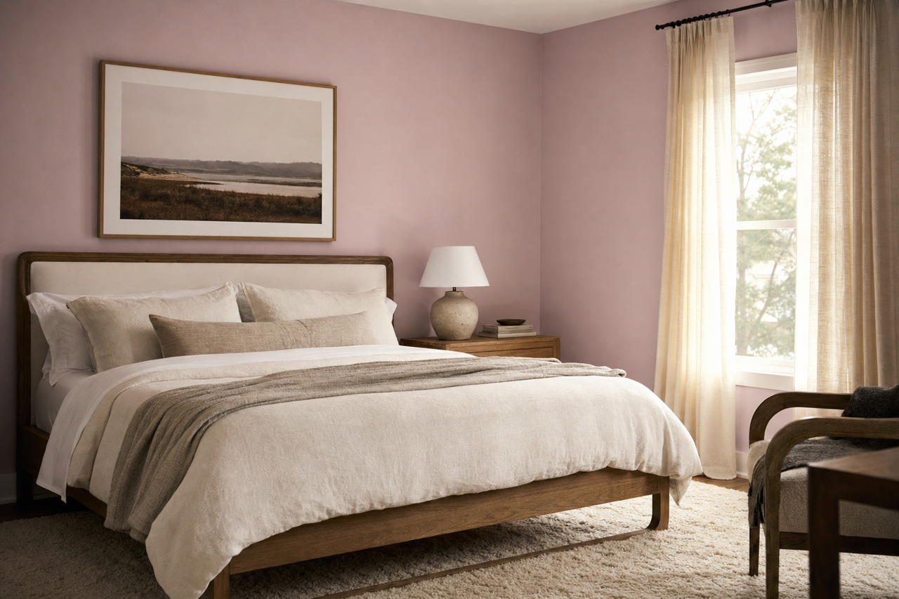 Hidden Sanctuary by Benjamin Moore on interiors