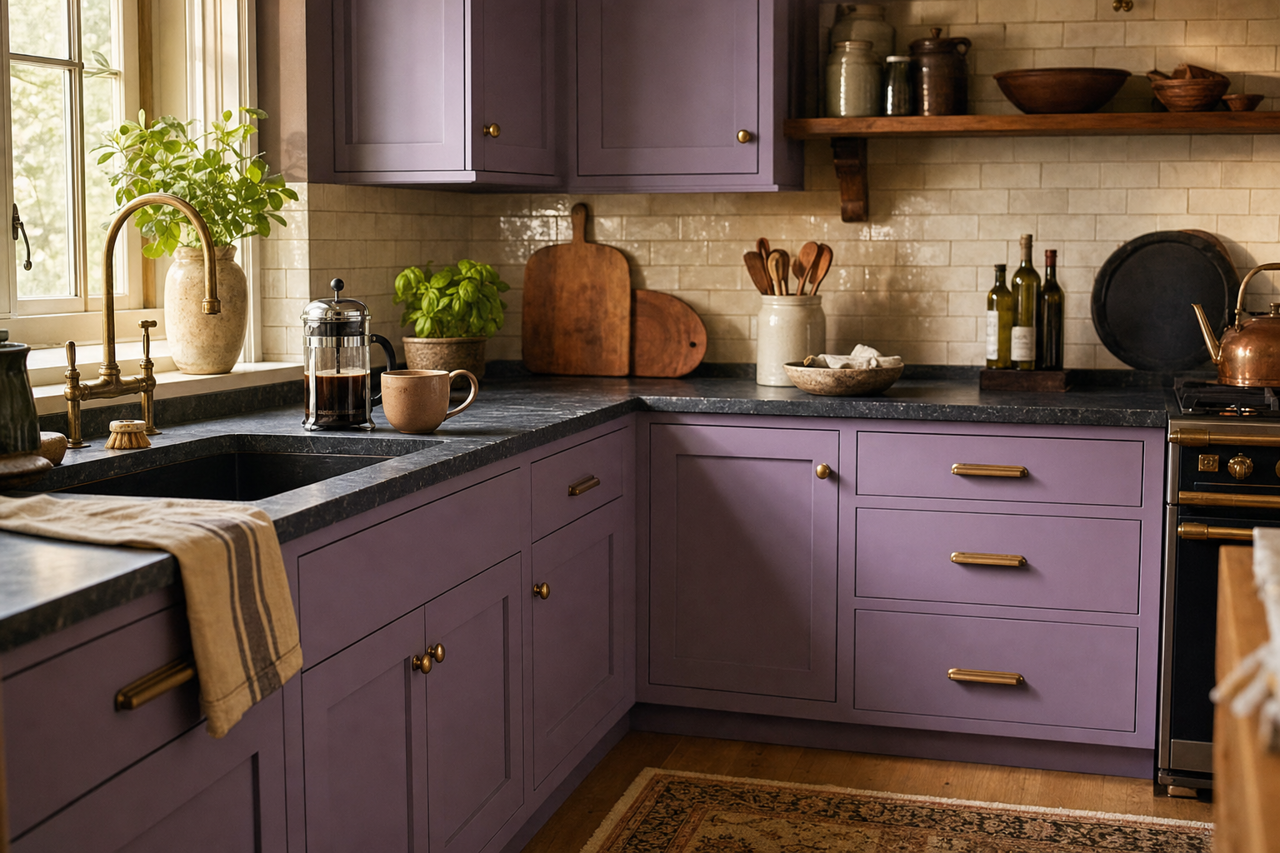 Carolina by Benjamin Moore on cabinets
