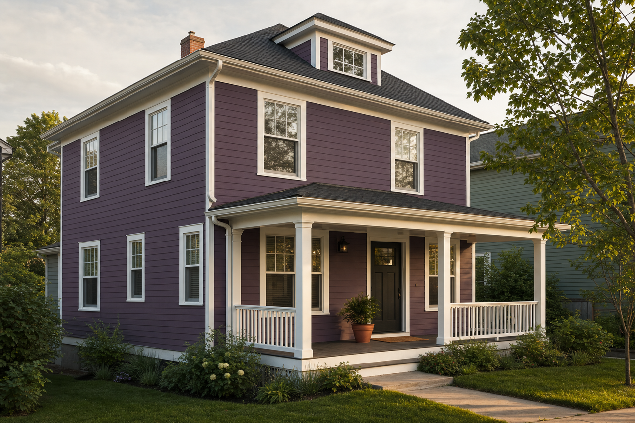 Grappa by Benjamin Moore on exterior