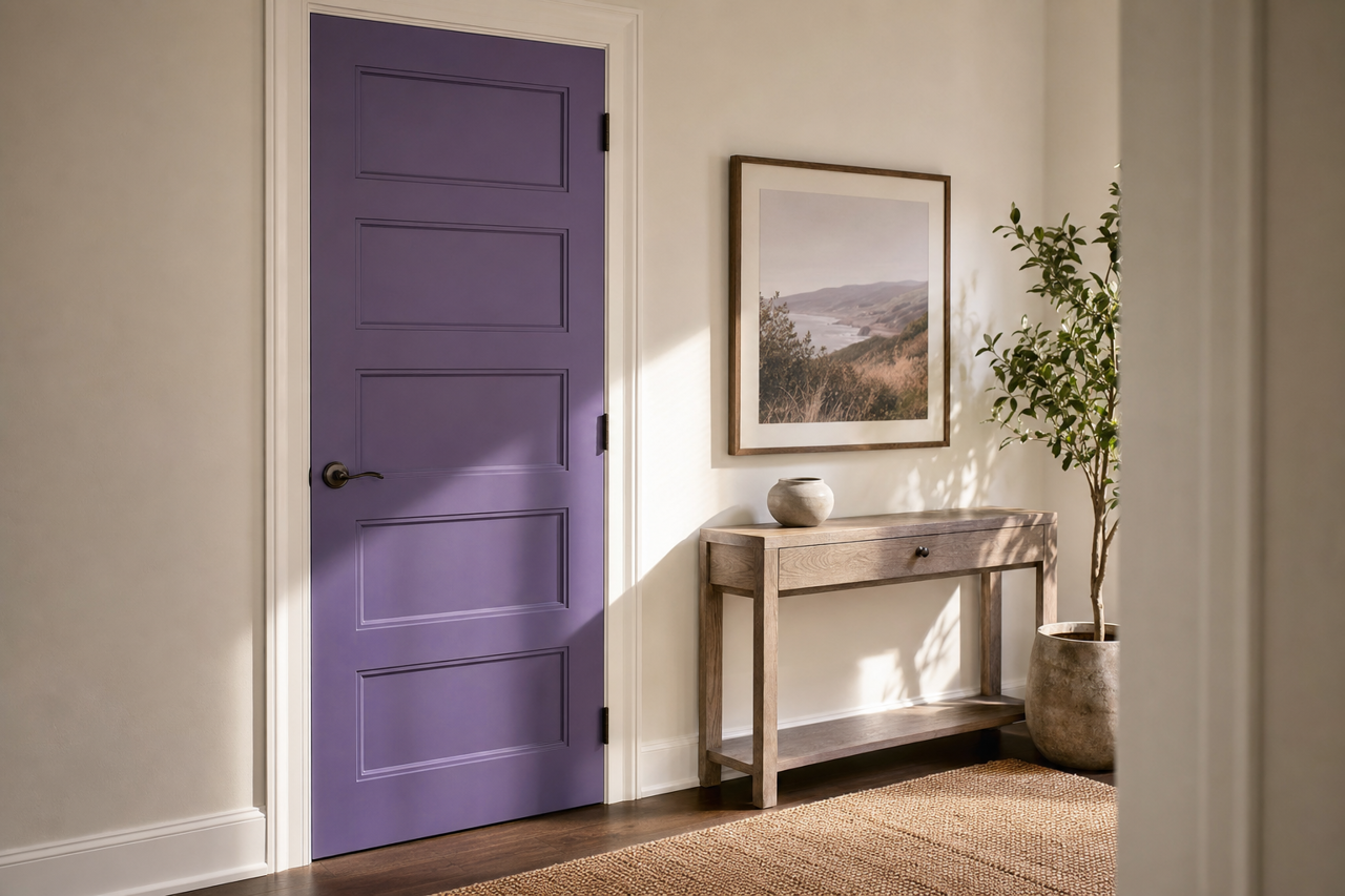 Your by Benjamin Moore on interior-doors