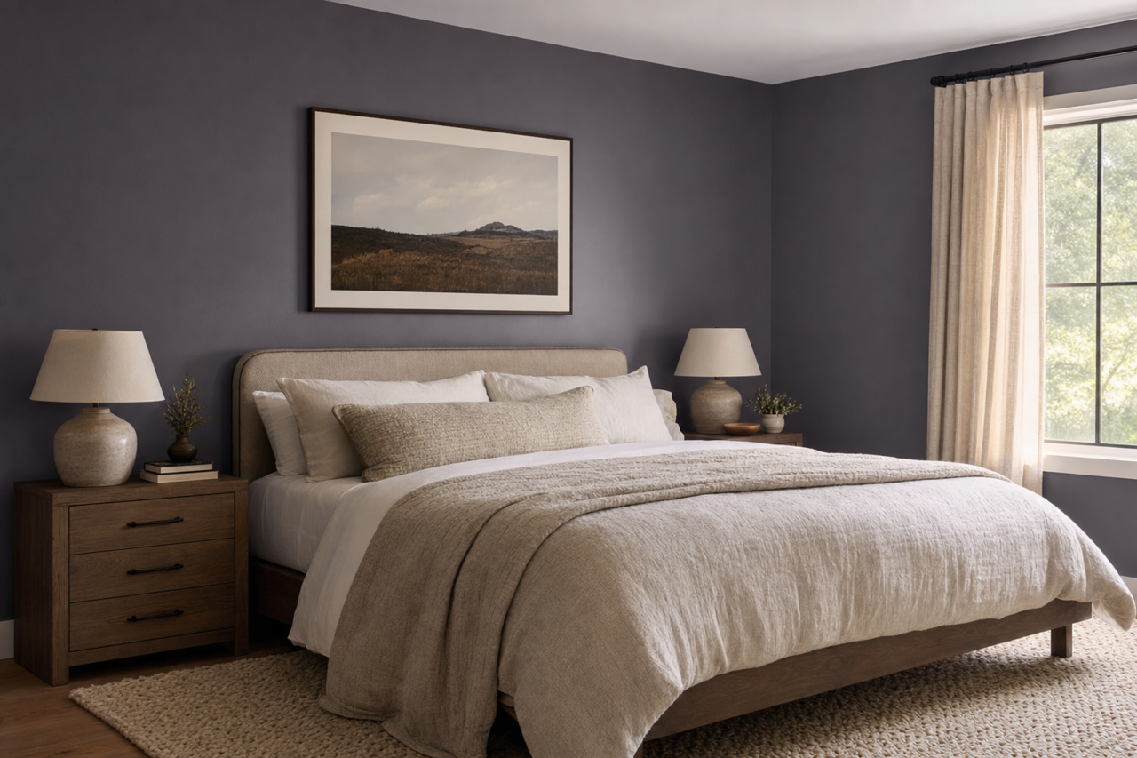 Super by Benjamin Moore on interiors