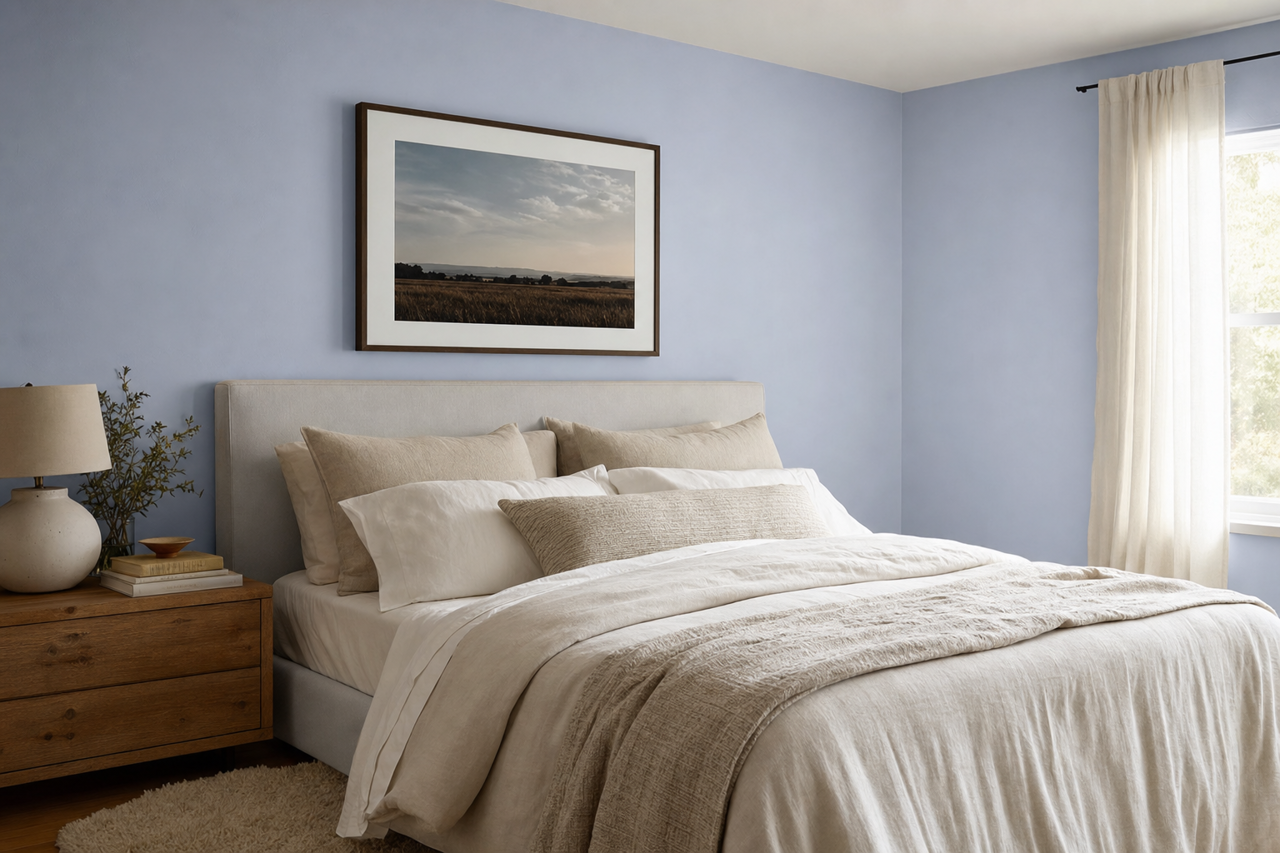 Oriental by Benjamin Moore on interiors