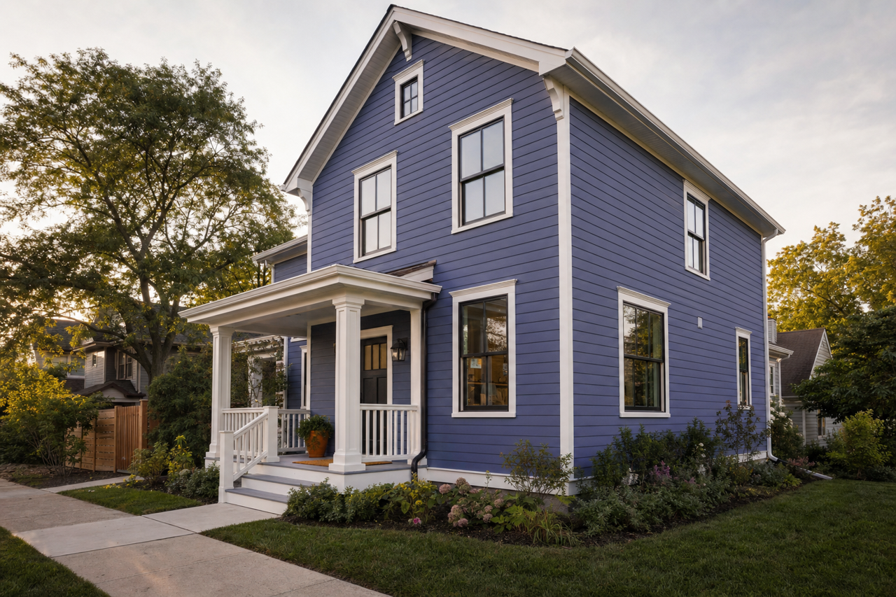 Bistro by Benjamin Moore on exterior
