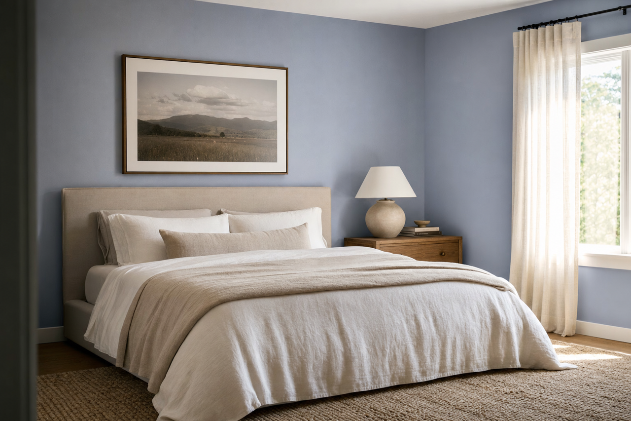 Dreamy by Benjamin Moore on interiors
