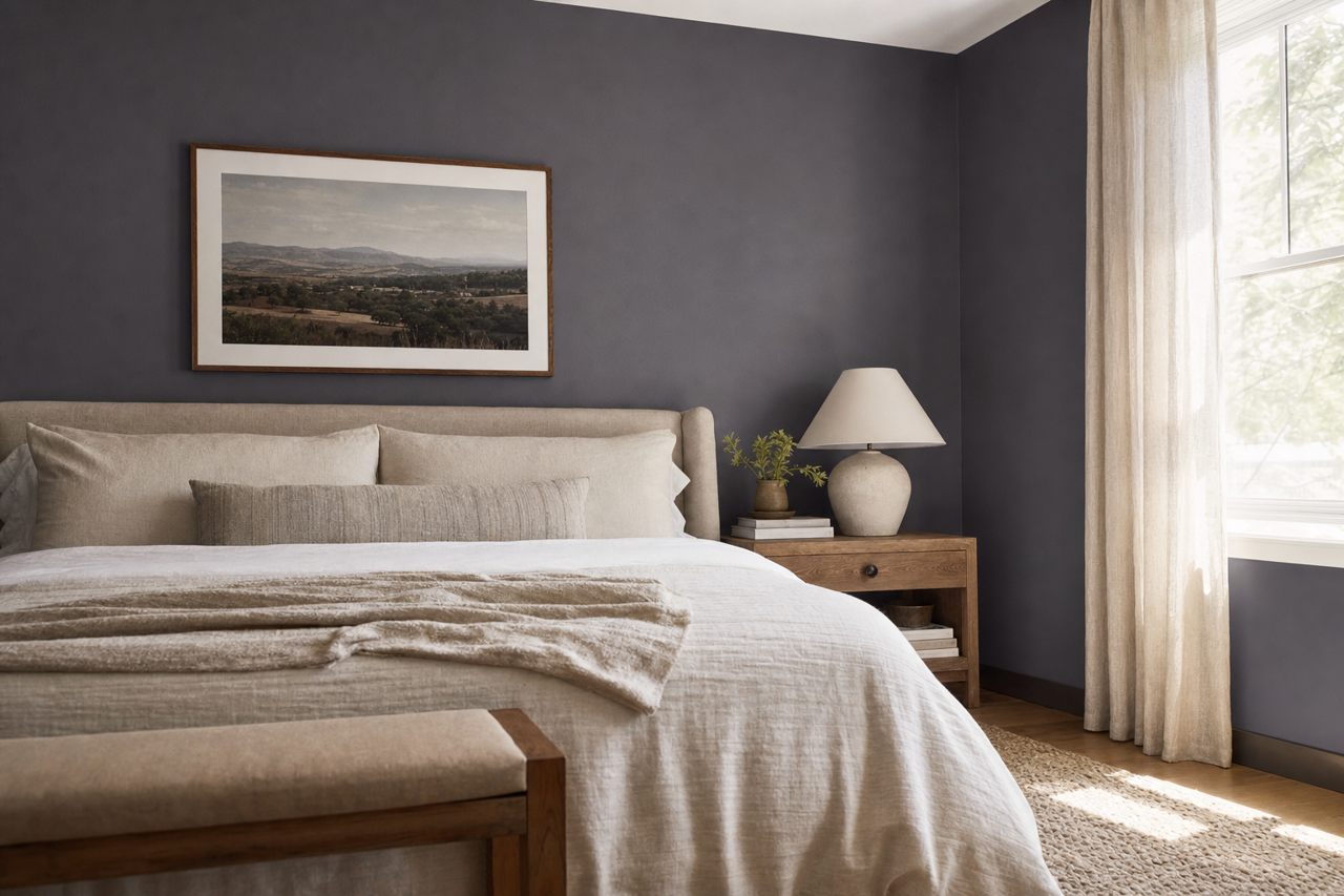 Wood by Benjamin Moore on interiors