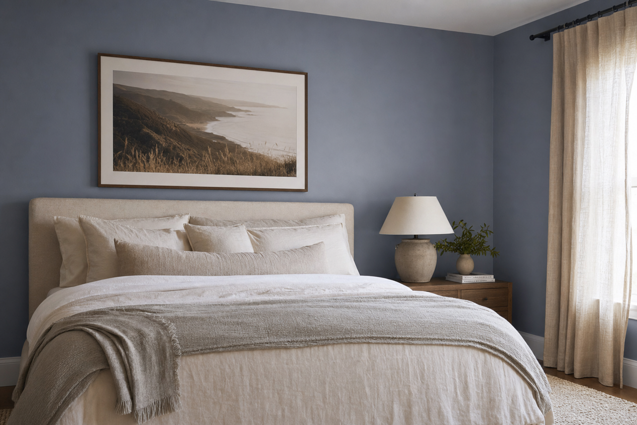 In the Twilight by Benjamin Moore on interiors