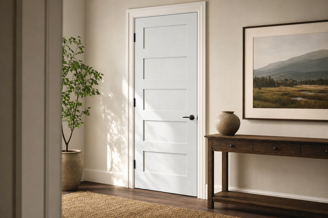 Whirlpool by Benjamin Moore on interior-doors