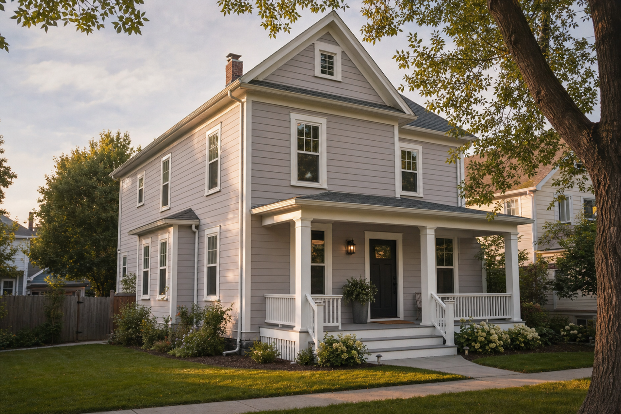 AF-ter by Benjamin Moore on exterior