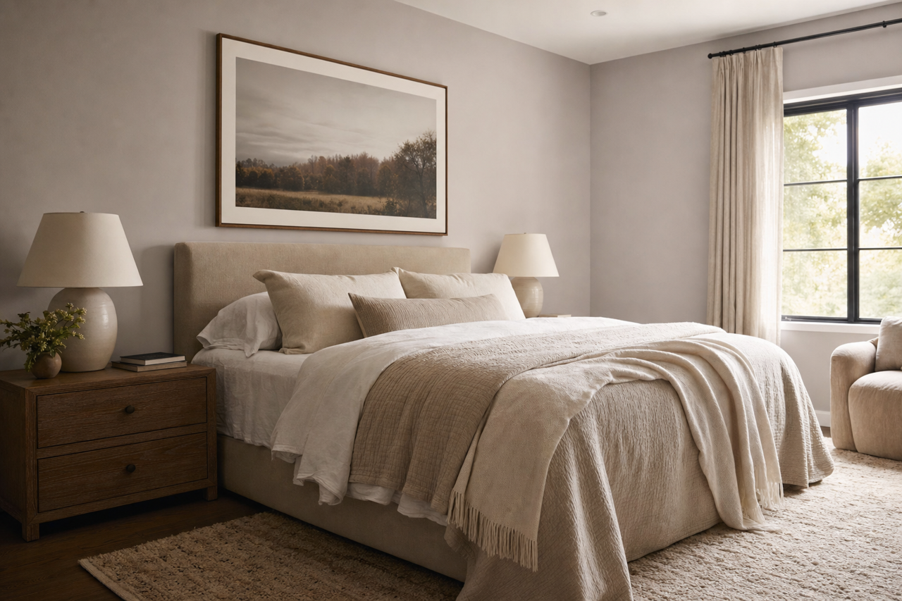 AF-ter by Benjamin Moore on interiors