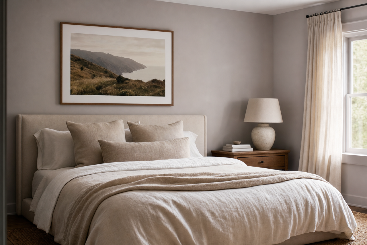 Pebble Creek by Benjamin Moore on interiors
