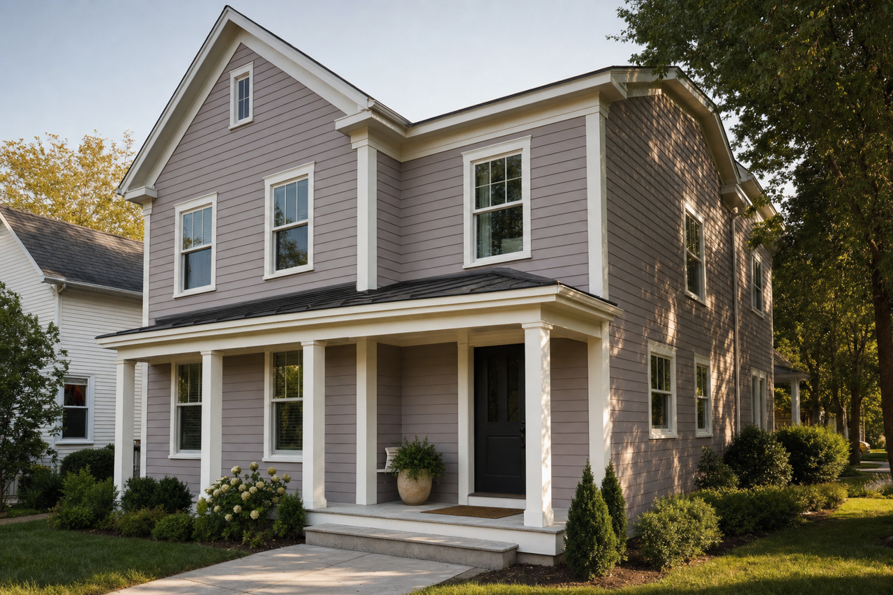 Sleepy Hollow by Benjamin Moore on exterior