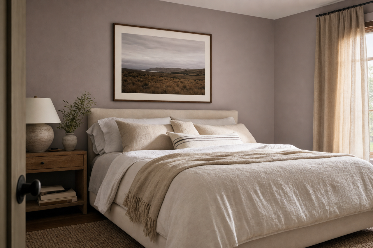 Sleepy Hollow by Benjamin Moore on interiors