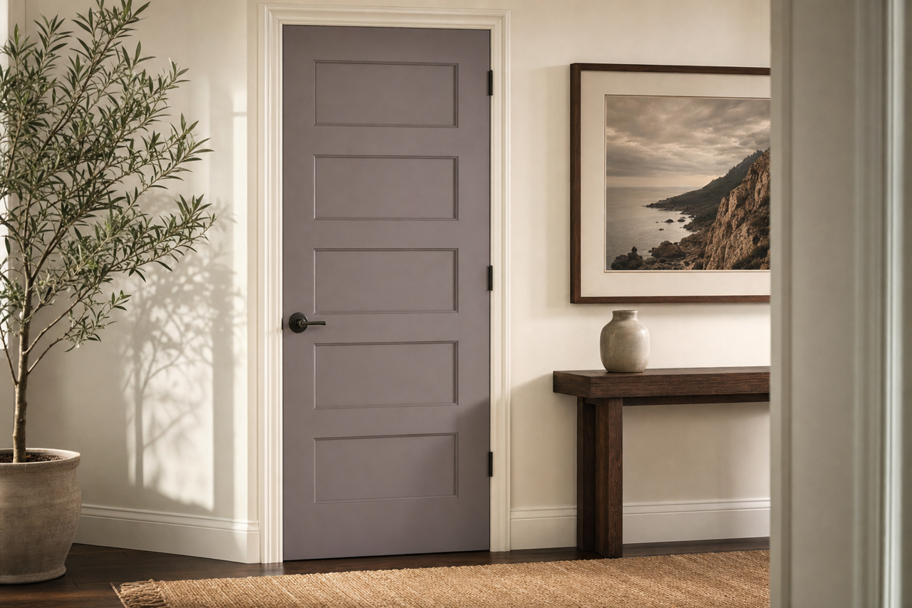 Vintage Charm by Benjamin Moore on interior-doors