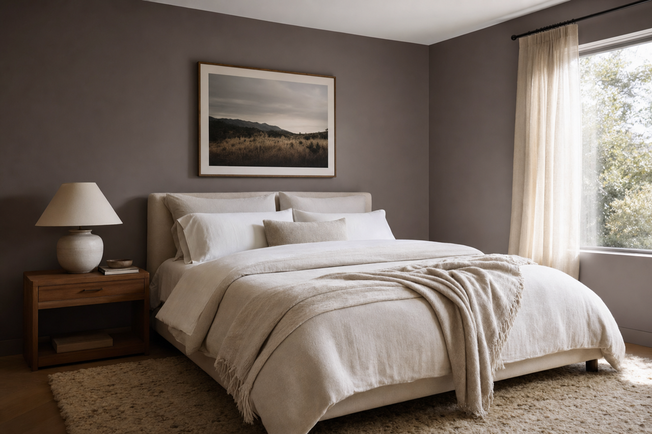 Mountain Ridge by Benjamin Moore on interiors