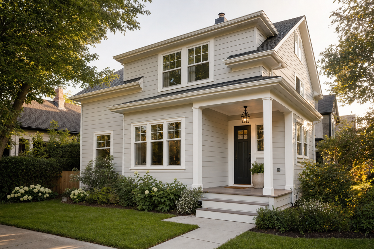 Metro by Benjamin Moore on exterior