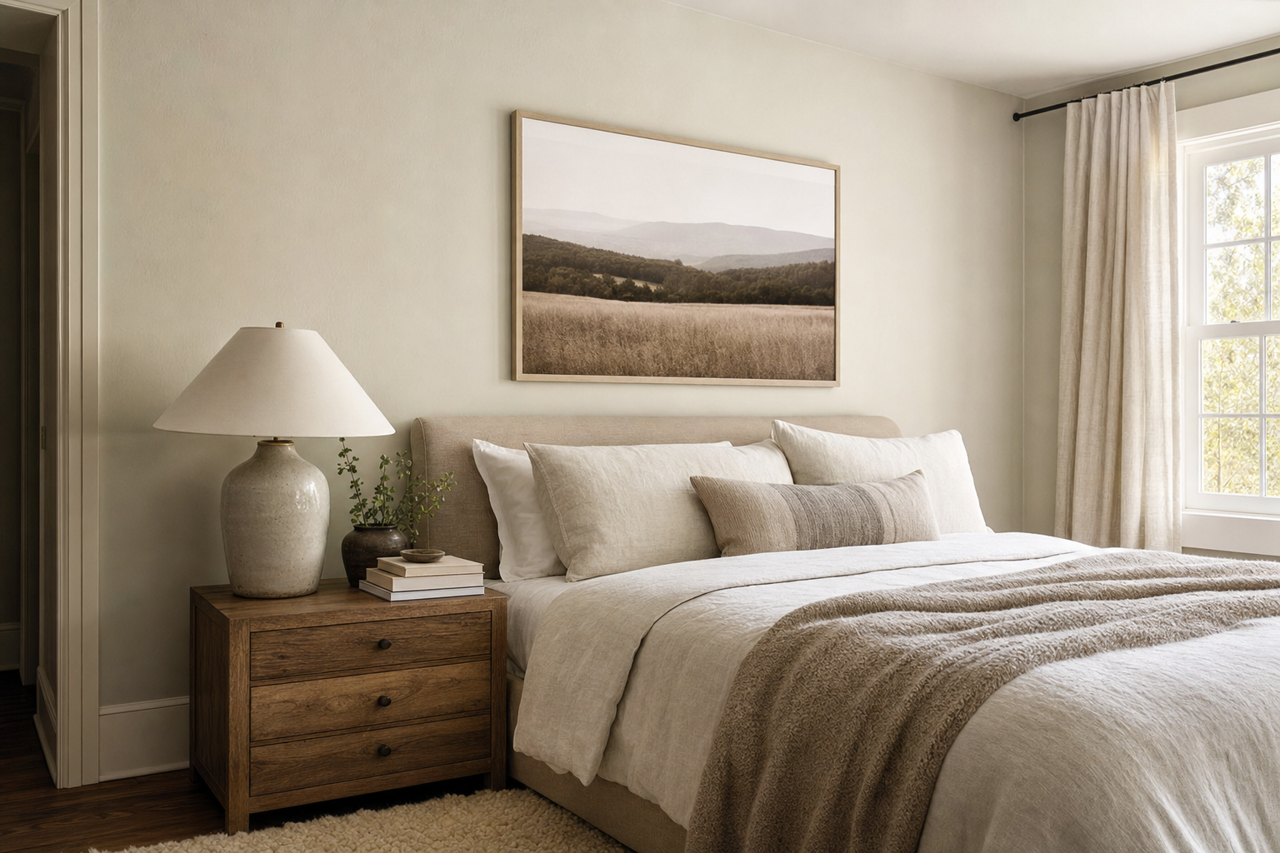 Shoreline by Benjamin Moore on interiors