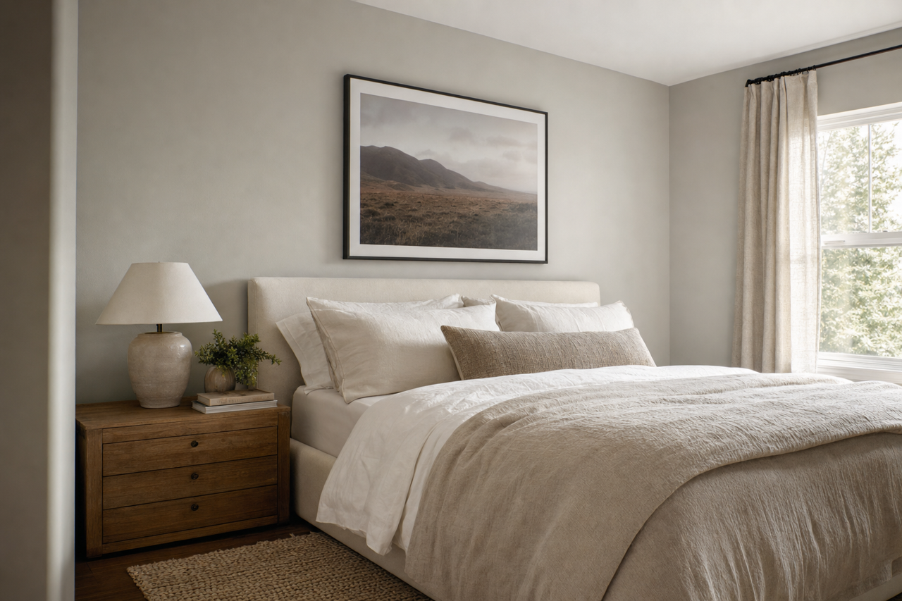 Silver Chain by Benjamin Moore on interiors