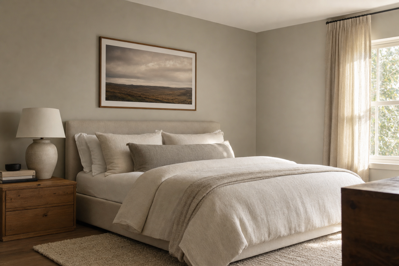Cape by Benjamin Moore on interiors