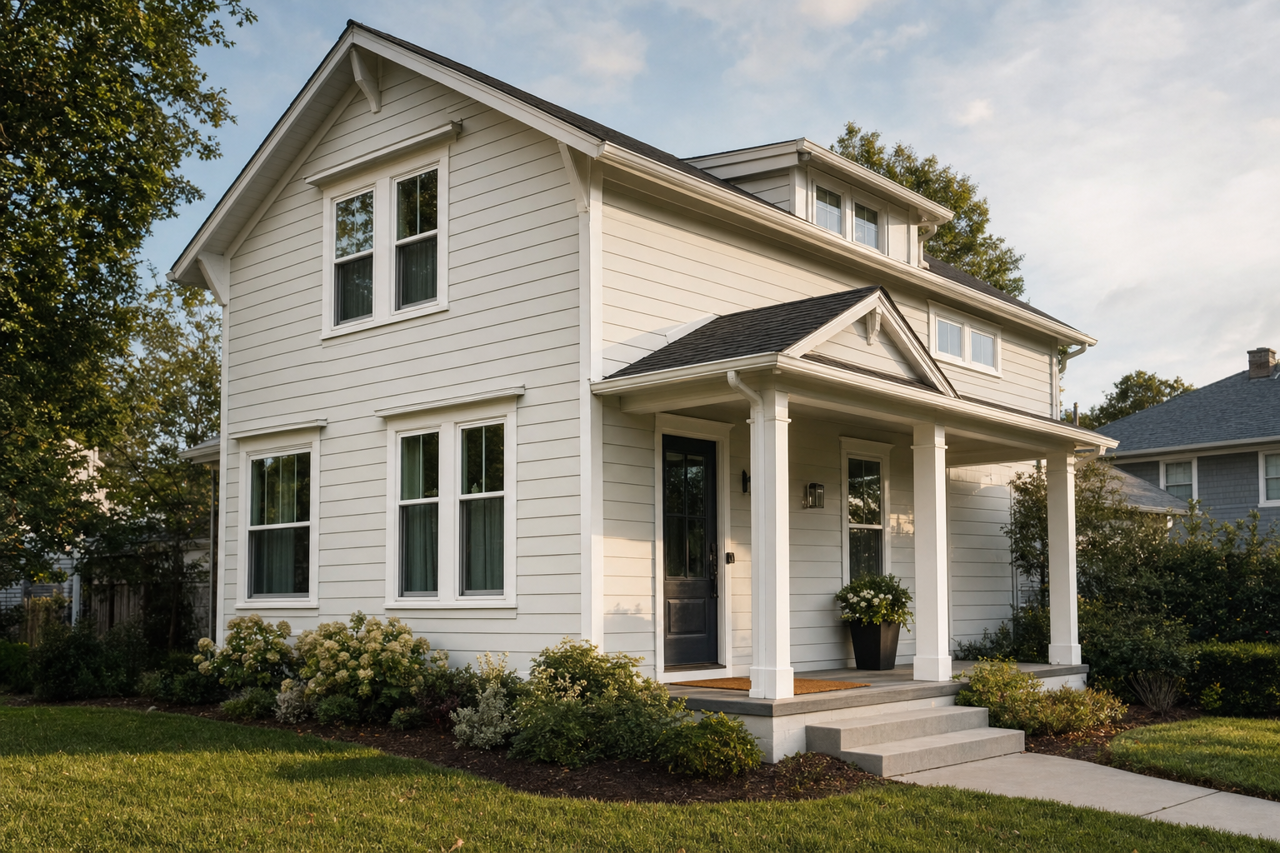 Horizon by Benjamin Moore on exterior