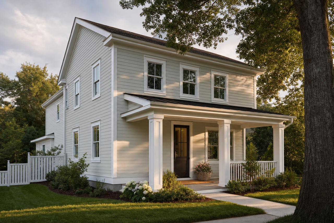 Sleigh by Benjamin Moore on exterior