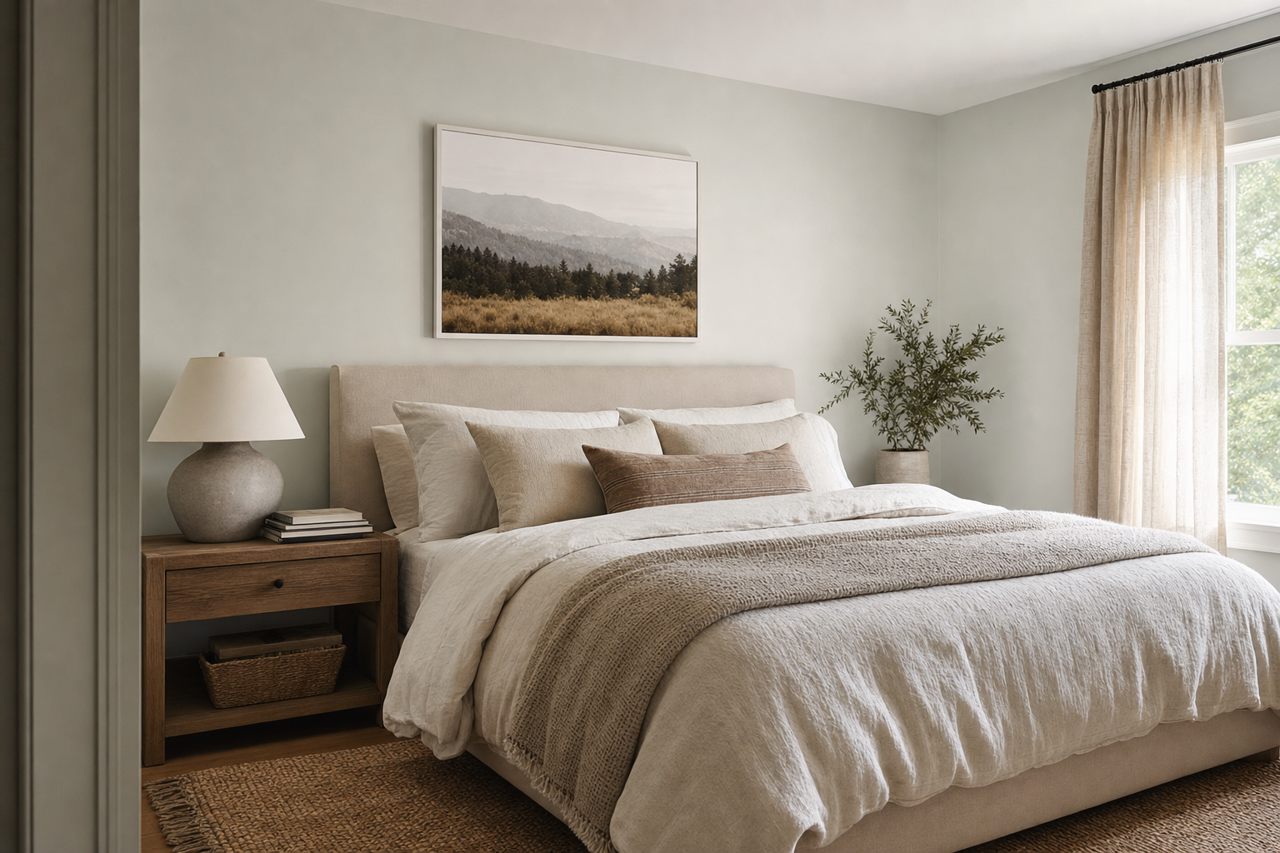 Sleigh by Benjamin Moore on interiors