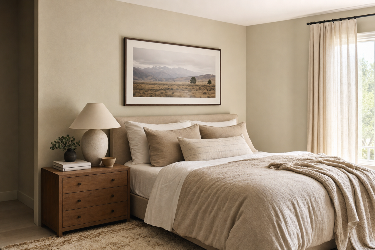 Winterwood by Benjamin Moore on interiors