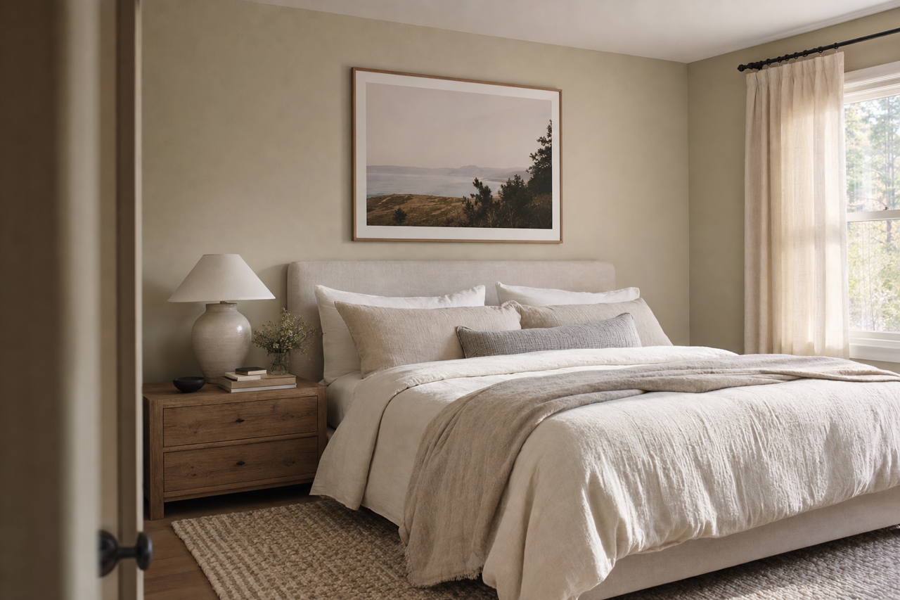 Herbal by Benjamin Moore on interiors