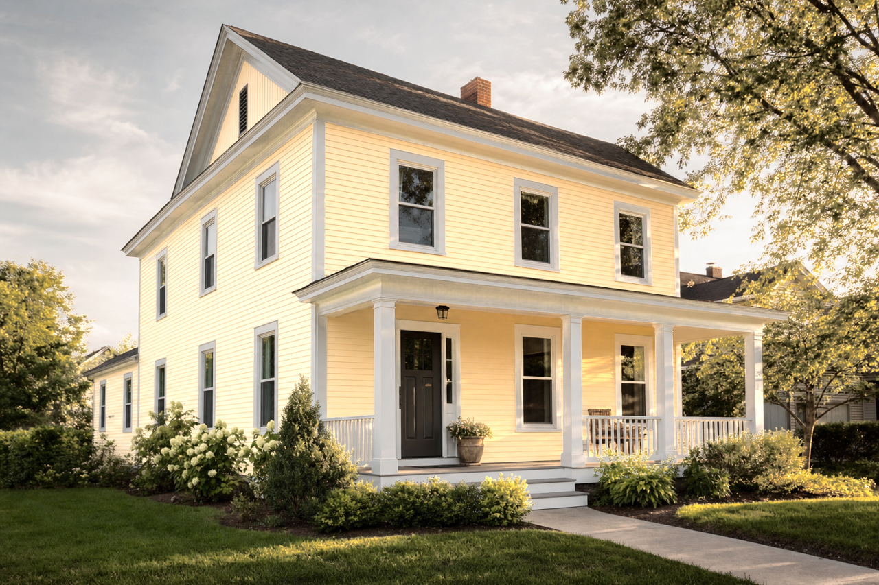 Sun by Benjamin Moore on exterior