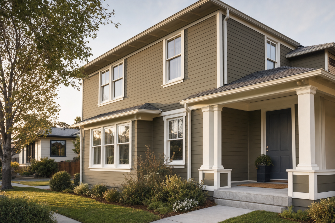 Country by Benjamin Moore on exterior